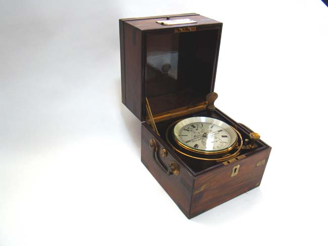 An Antique English Marine Chronometer by Shepherd & Sons, 'Makers to the Royal Navy,' circa 1870 — image 5